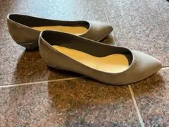 Jelly Beans グレー フラットシューズ