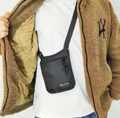 【ミニショルダーバッグ】黒★軽量・コンパクト★ショルダーバッグ