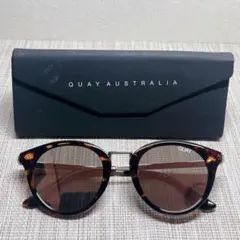 【美品】 QUAY AUSTRALIA べっ甲 サングラス GOTTA RUNのサムネイル