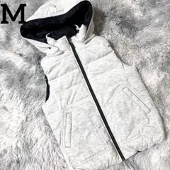 ベスト フード付き 中綿ベスト リバーシブル Mサイズ