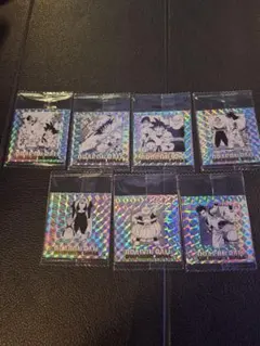 ピ*ロ様 ドラゴンボール ホログラムステッカー 7枚セット