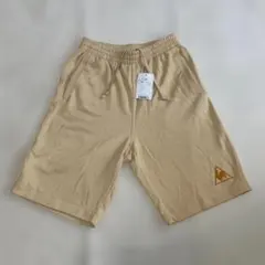 【新品タグ付き】ルコックスポルティフ ハーフパンツ M ベージュ スウェットのサムネイル