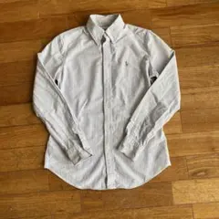 Ralph Lauren カスタムフィット ポロシャツ 長袖 ストライプ