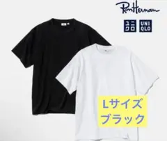 ロンハーマン×ユニクロ M 黒 ブラック Tシャツ