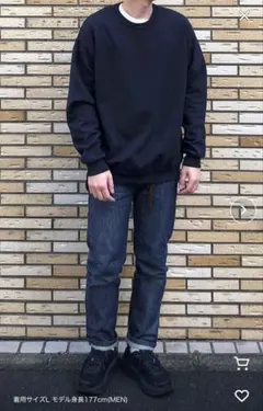 【新品未着用】COMMONWARE:JERZEES スウェット Mサイズ　黒