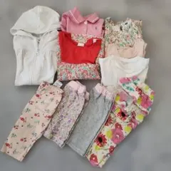 【夏物先取りSALE】10点まとめうり　女の子　60㎝-80cm