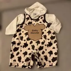 Disney Baby 牛柄ロンパース 90