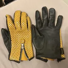 バンソン vanson レザーグローブ ROPE ブラック 黒 手袋 2S - メルカリ