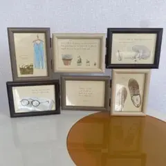 フォトフレーム　掛け置き兼用　木製フォト