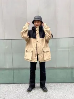 完売品 GU ジーユー ウィンドブルーフマウンテンパーカー ユニセックス S