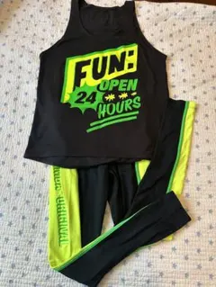 Zumbaウェア　上下セット　上xs 下s