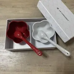 LE CREUSET フラワーボウル スプーン セットのサムネイル