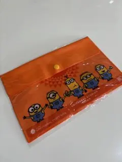ミニオン　オリジナルフラップ付きPVCポーチ