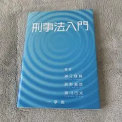 刑事法入門