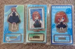 五等分の花嫁 砂浜デート アクリルスタンド 中野三玖 当たりくじ