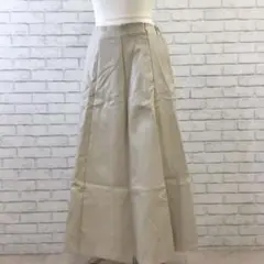 9.29 h105 エルドアンジュ レザー ロングスカート M