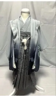 美品)羽織袴 着物 5歳 男の子 人気くすみカラー 袴セット - メルカリ