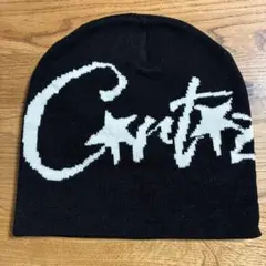 ビーニー corteizコーテイズy2k海外ストリート　帽子　キャップ　ブラック