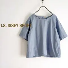 I.S. ISSEY SPORT ノーカラーブラウス 80sのサムネイル