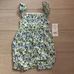ラルフローレン　花柄ロンパース 9M
