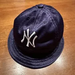 NEW ERA NYヤンキースキッズナイロンハットネイビー52cm