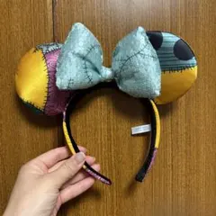 カチューシャ　ディズニー　限定　ハロウィン　サリー　ナイトメアビフォアクリスマス