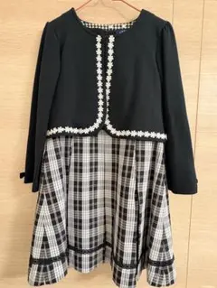 ショパン　フォーマル　ワンピース&ボレロ　入学式　卒園式　130 女の子