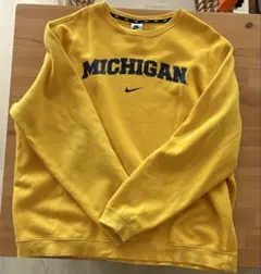 NIKE スウェット MICHIGAN ロゴイエロー オーバーサイズXXL