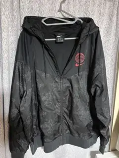 ア*ャ様 Nike ナイロンジャケット フルジップ ブラック
