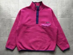 91年製　USA製　パタゴニア　シンチラ　スナップT ピンク　XLサイズ