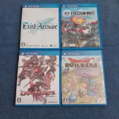 PS Vita ゲーム 4本セット 動作確認済み
