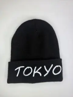ZARA MAN ニット帽 ビーニー ブラックのサムネイル