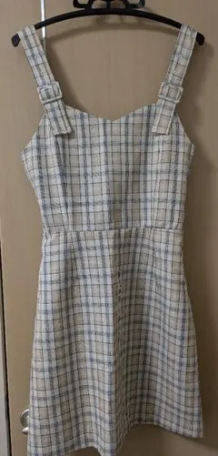 INGNI Mサイズ　チェック柄キャミワンピース