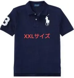 新品・未使用 ポロ・ラルフ・ローレン ネイビー ポロシャツ XXL