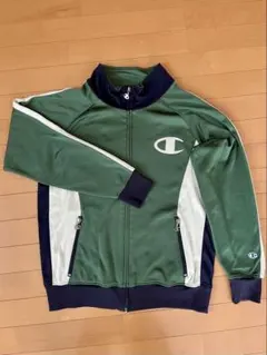 Champion トラックジャケット XL グリーン ランタグ ジャージのサムネイル