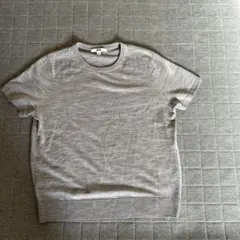 UNIQLO グレー 半袖ニット Lサイズ