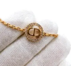 ディオール クラシック CD フルダイヤモンド ブレスレット