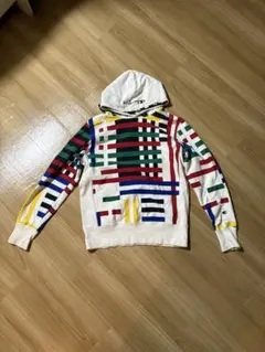 Champion 幾何学模様 パーカー