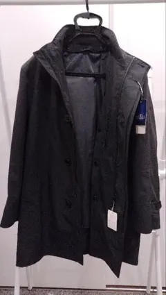 【再値下げ】【新品タグ】スタンドハーフコート（ライナー付）