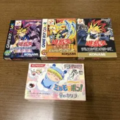 遊戯王　ゲームボーイ　ミルモでポン　ゲームボーイアドバンス　セット　まとめ売り