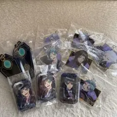 ツイステッドワンダーランド 缶バッチ アクリルキーホルダー オクタヴィネル寮