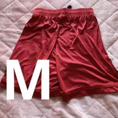 adidas ハーフパンツ　赤　サイズM AEROREADY