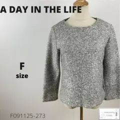 A DAY IN THE LIFE トップス ニット ウール モヘヤ混 日本製