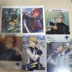 あんスタKnights クリアカード ぱしゃっつ 月永レオ 瀬名泉 鳴上嵐 紙類