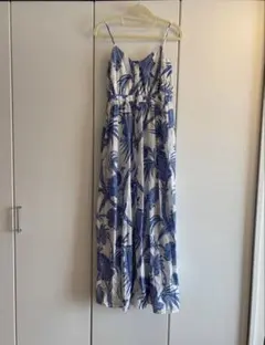【新品未使用】キャミソールロングワンピース　リゾートワンピ