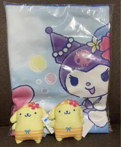 くるっとまわして サンリオキャラクターズサマーチャレンジ ビッグタオル