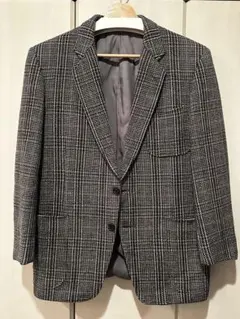 バーバリーズ　テーラードジャケット　ウール　ツイード　カシミヤ混　ヴィンテージ BURBERRY - Vintage バーバリー Burberrys ジャケット テーラード