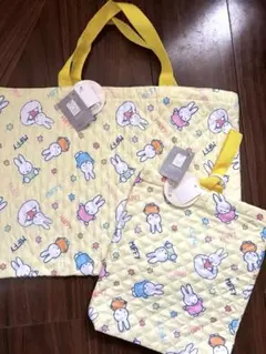 新品未使用 ミッフィー 手提げ袋 シューズ袋 セット