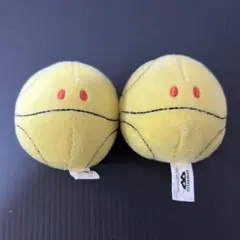 【未使用品】機動戦士ガンダム ミニハロ マスコット イエロー　2個セット