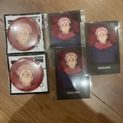 アニメーション呪術廻戦展　渋谷事変　缶バッジ　フォト風カード
